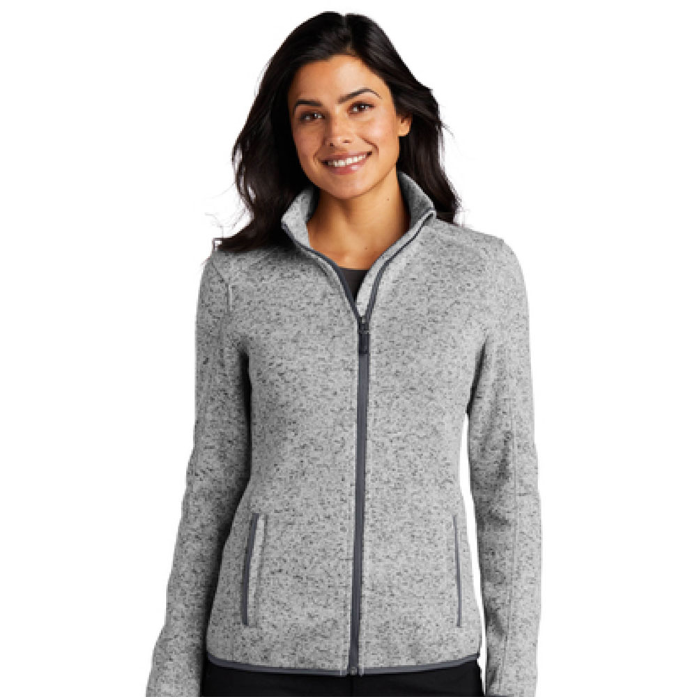Port-Authority-L232-Womens-Sweater-Fleece-Jacket