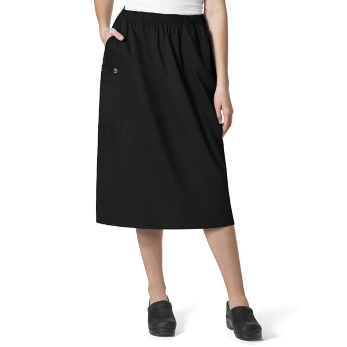 WonderWink-WonderWORK-701-Women's-Pull-On-Cargo-Skirt