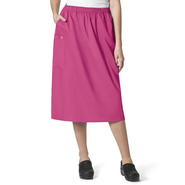 WonderWink-WonderWORK-701-Women's-Pull-On-Cargo-Skirt