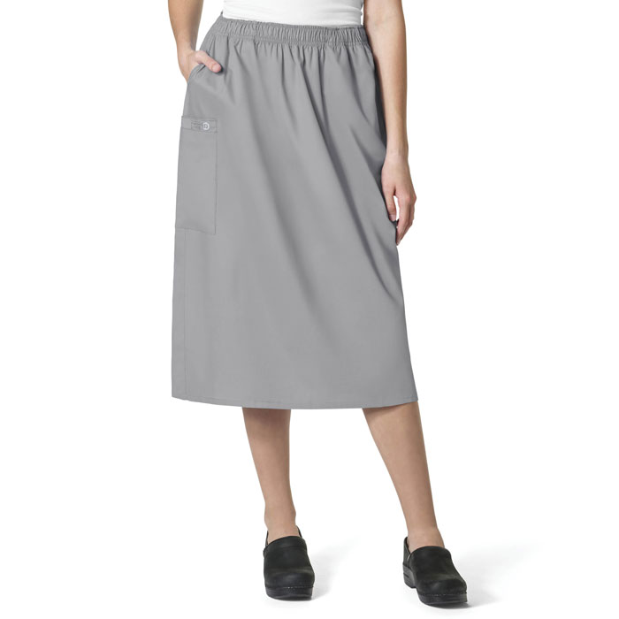 WonderWink-WonderWORK-701-Women's-Pull-On-Cargo-Skirt