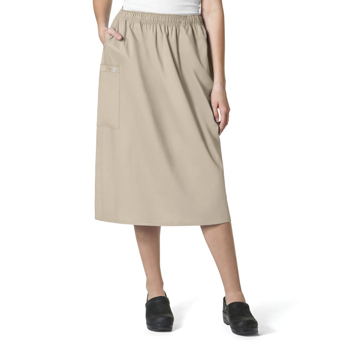 WonderWink-WonderWORK-701-Women's-Pull-On-Cargo-Skirt