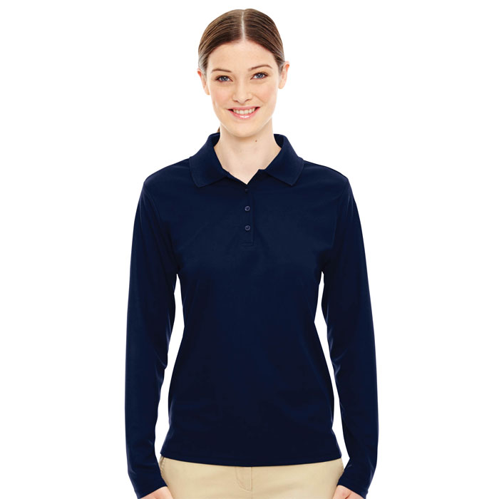 Ash-City---Core-365-78192-Ladies-Pinnacle-Performance-Long-Sleeve-Piqué-Polo