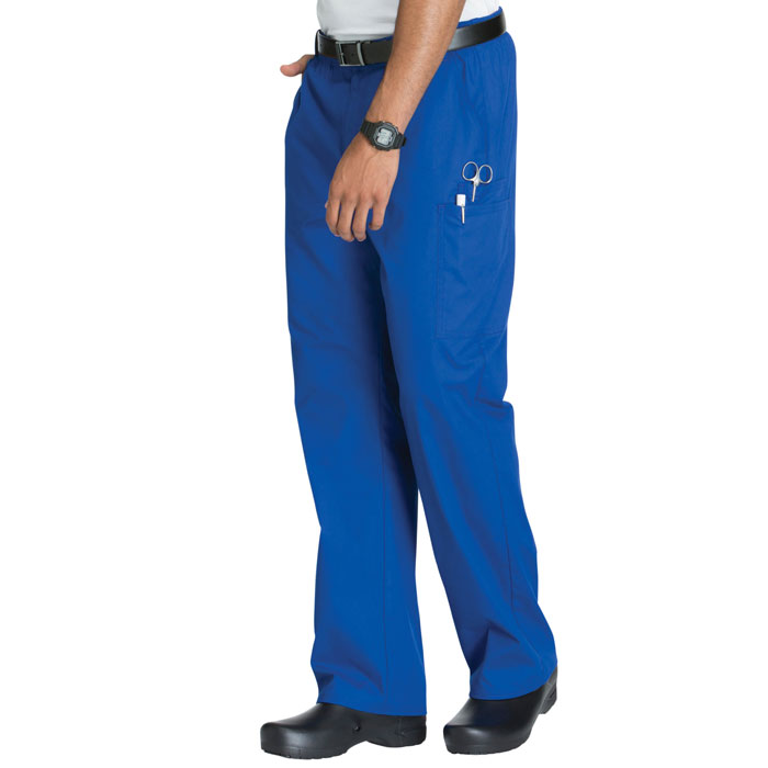 CK200A Men's Zip Fly Cargo Scrub Pant