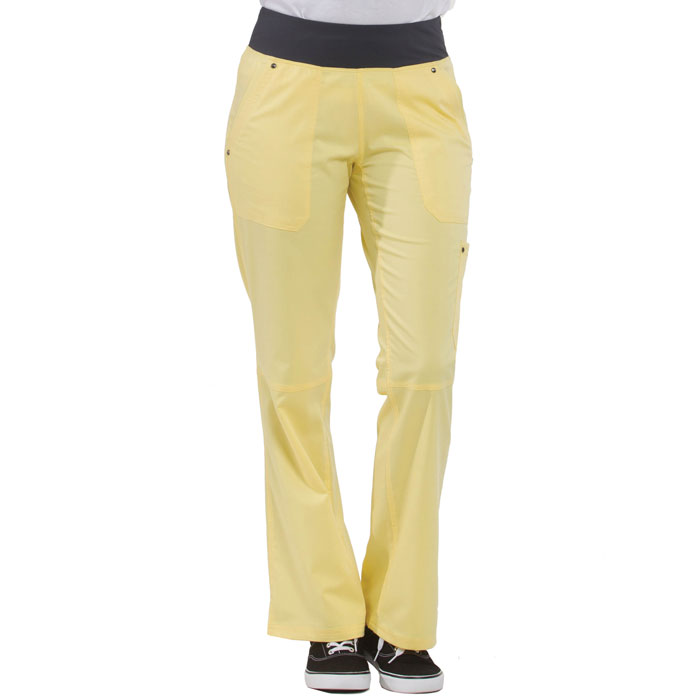 Healing Hands Purple Label - 9133 - Tori Yoga Scrub Pants - CANARY