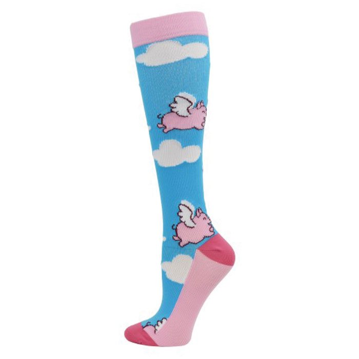 Think Medical - Flying Pigs Fashion Compression Socks - 94873