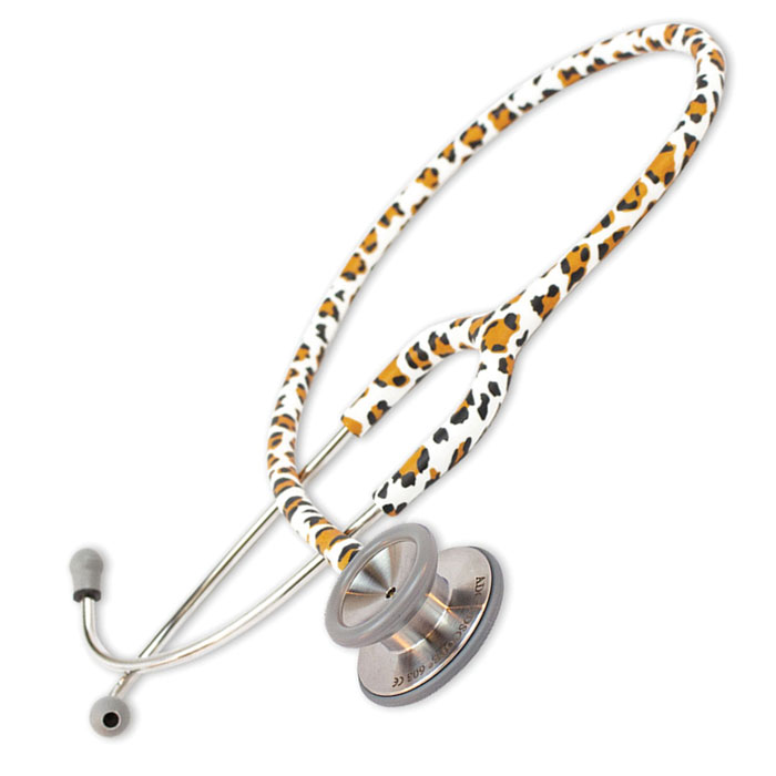 ADC - 603 Clinician Stethoscope in Leopard - AD603-LPP