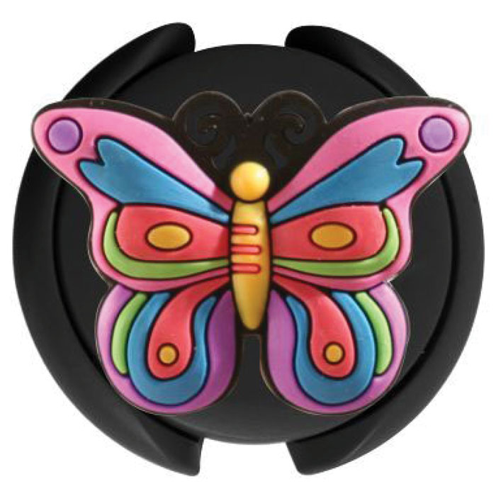 SCST-014 - 3D Rubber Stethocope ID Tag - Butterfly