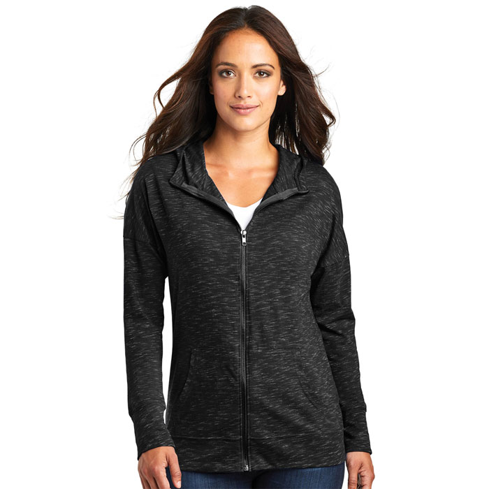 District, Ladies Medal Full-Zip Hoodie