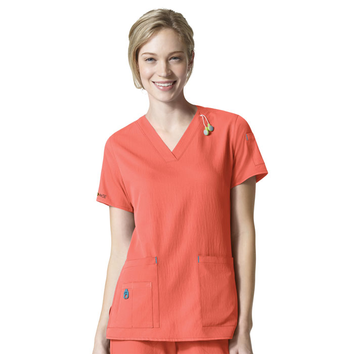 Carhartt - C12110 - Womens V-Neck Media Scrub Top