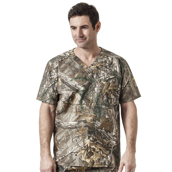 Carhartt - C15405-RTX - Men's One Pocket Print Top - RealTree Camo