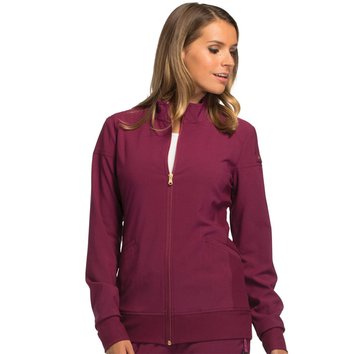 Cherokee-iFlex-CK303-Women's-Zip-Front-Warm-Up-Jacket