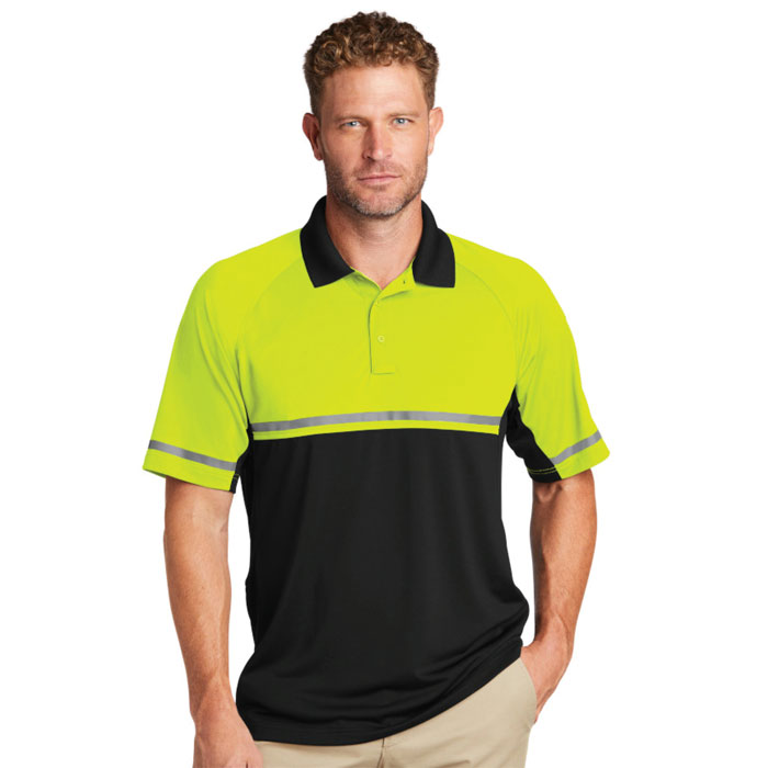 CornerStone-CS423-Mens-Select-Lightweight-Snag-Proof-Enhanced-Visibility-Polo