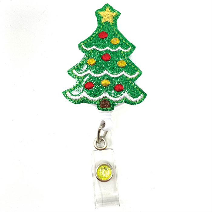 GXMAST-ID-Badge-Holder-Glittery-Christmas-Tree