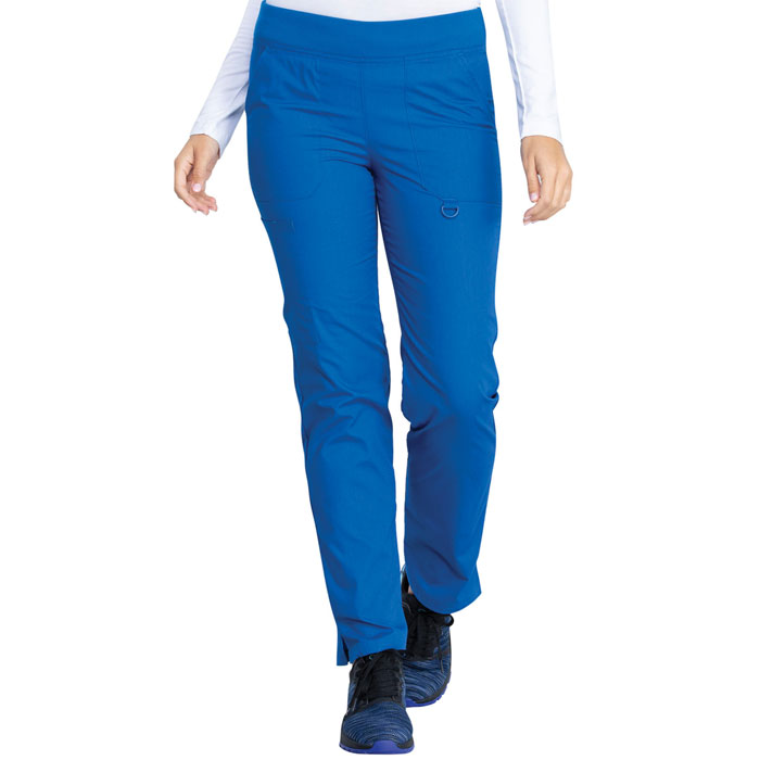 Dickies-EDS-Signature-DK125-Ladies-Mid-Rise-Pant-Tapered-Leg-Pull-On