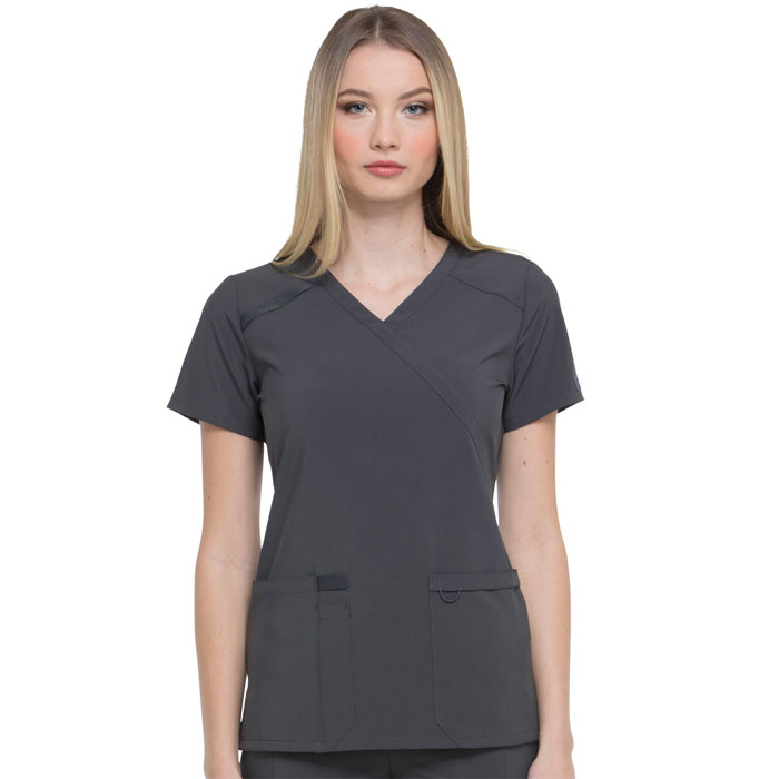 Dickies-EDS-Essentials-DK625-Mock-Wrap-Top