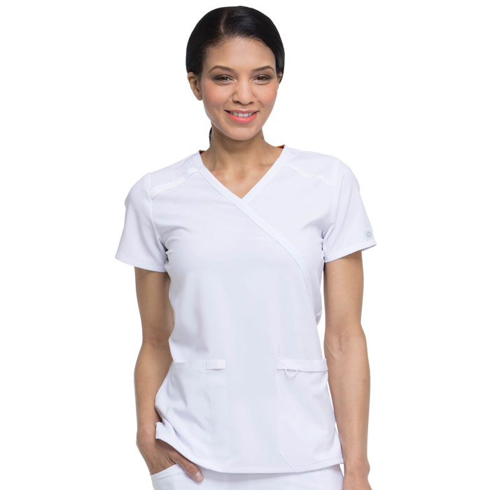 Dickies-EDS-Essentials-DK625-Mock-Wrap-Top