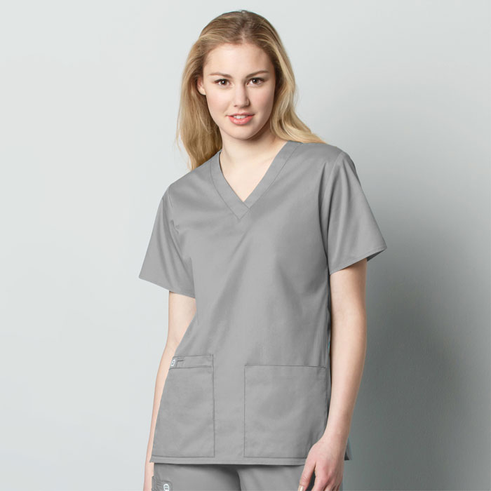 WonderWink-WonderWORK-101-Womens-V-Neck-Top