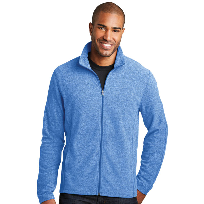 Port Authority - F235 - Mens Heather Microfleece Full-Zip Jacket