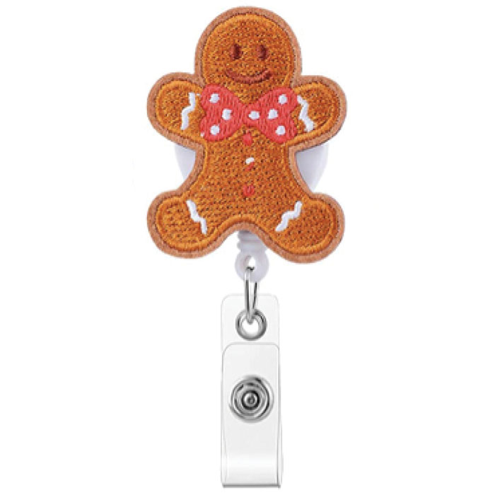 GNGRB - ID Badge Holder - Gingerbread