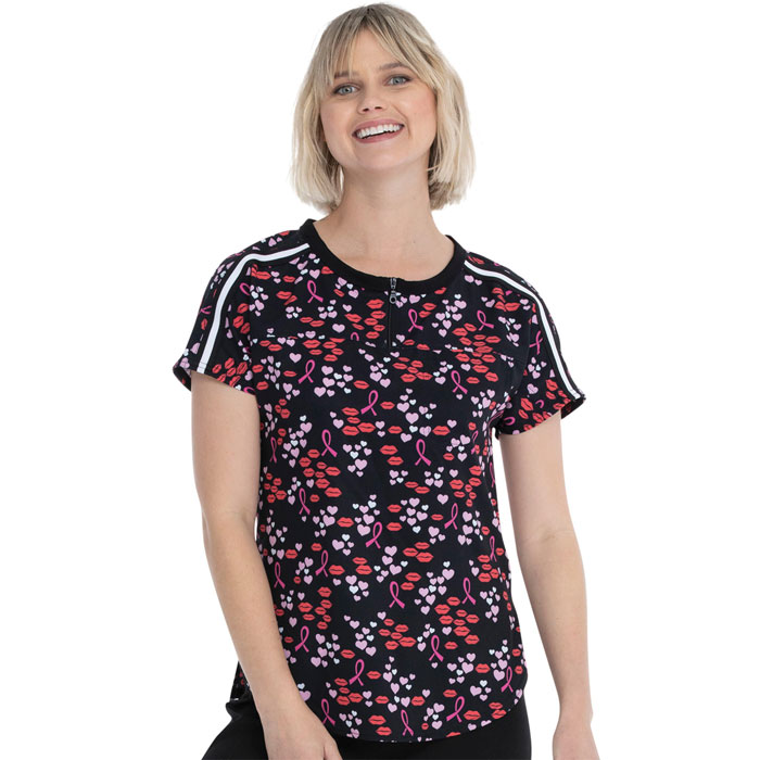 HeartSoul-Prints-HS831-LVHP-V-Neck-Scrub-Top-Loving-Hope