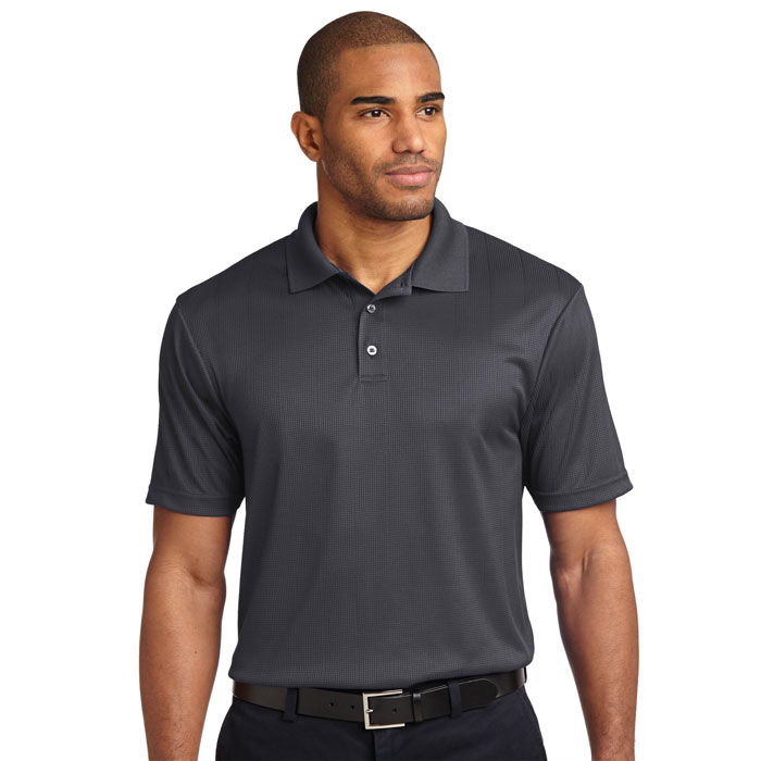 Port Authority - K528 - Mens Performance Fine Jacquard Polo