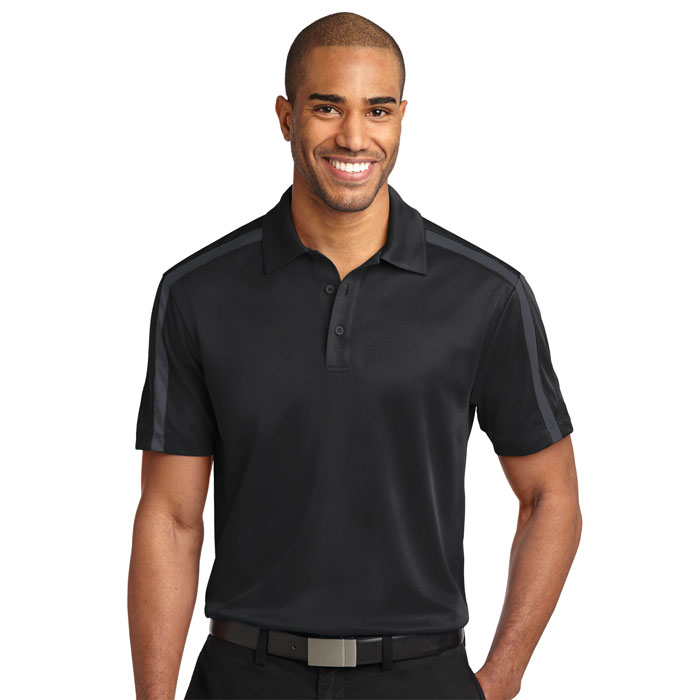 Port-Authority-K547-Mens-Silk-Touch-Performance-Colorblock-Stripe--Polo