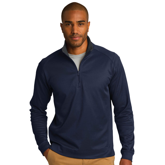 Port Authority - K805 - Port Authority Vertical Texture Zip Pullover 