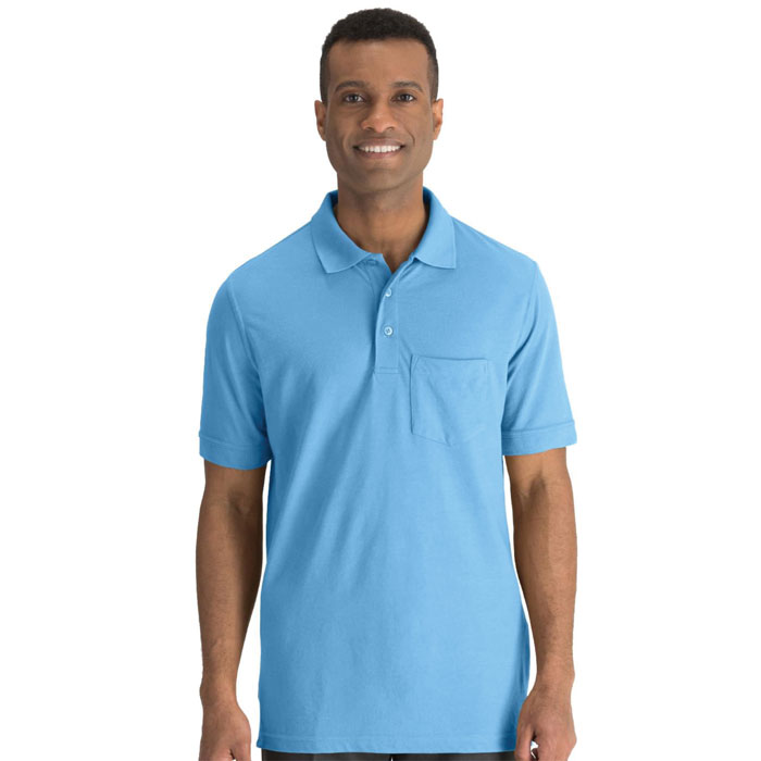 Edwards - 1505 - Soft Touch Pique Polo with Pocket