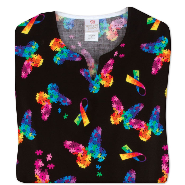Trust Your Journey - 5848-381 - Shaped Jewel Neck Top - 1 in 88