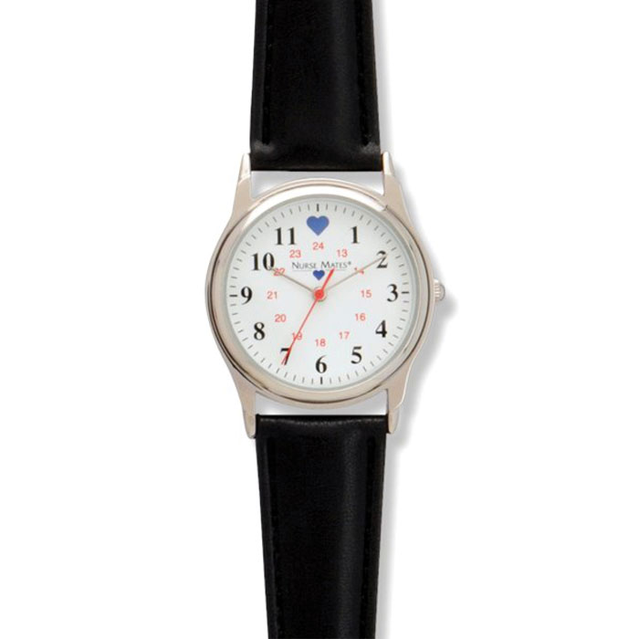 Nurse Mates - 918600 - Chrome Military Watch