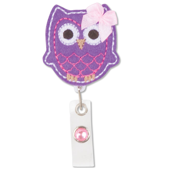 OWL-1222 - ID Badge Holder - Owl