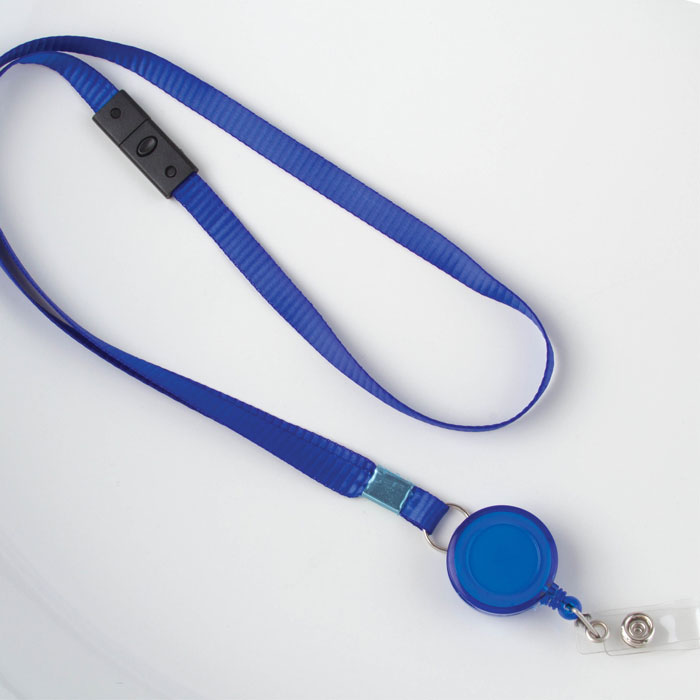 SI323 - Lanyard with badge reel - ID Necklace