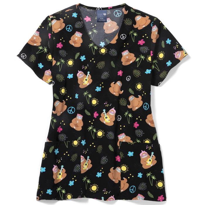 Zoe-and-Chloe-Z12213-AWV-Womens-V-Neck-Top-A-WHOLE-VIBE