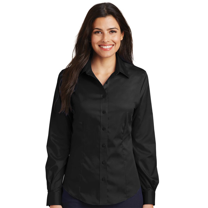 L638-Ladies-Non-Iron-Twill-Shirt