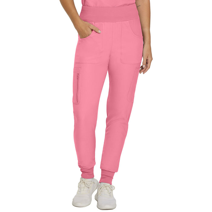 Landau Forward, Ladies Cargo Jogger Pant, Rose Quartz