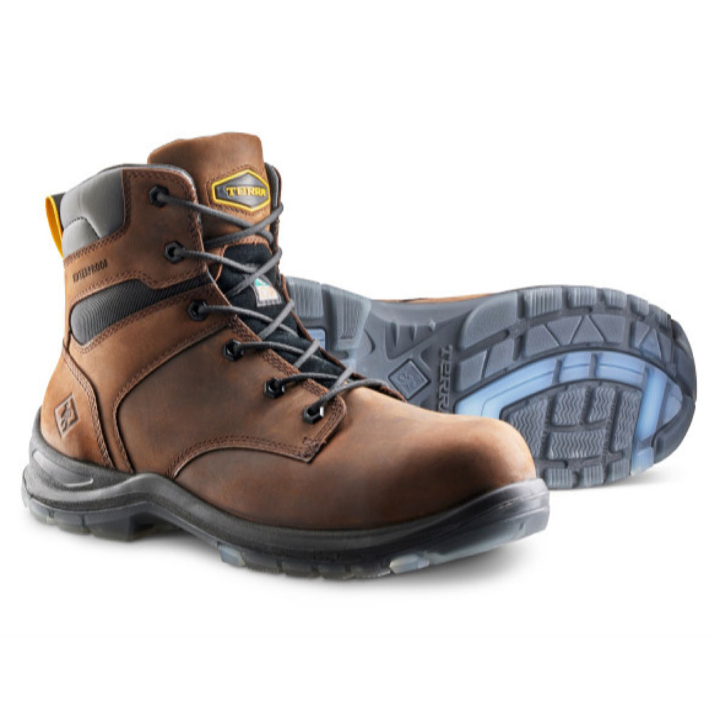 WWOF - Mens Terra Byrne 6in Waterproof Composite Toe Safety Work Boot - 839B