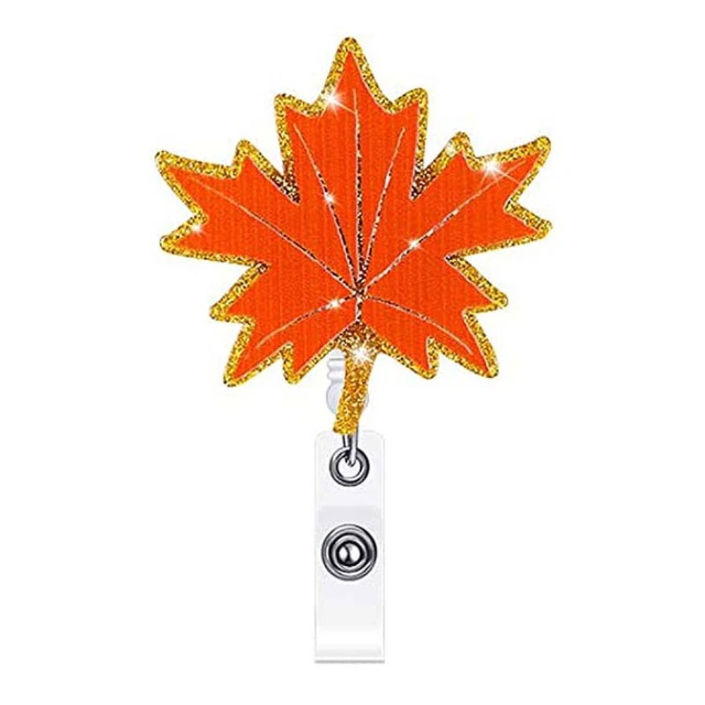 FLLF - ID Badge Holder - FALL LEAF