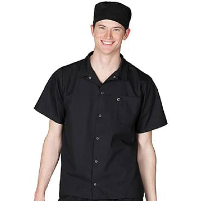 Edwards - 1302 - Cook Shirt with Snap Closure