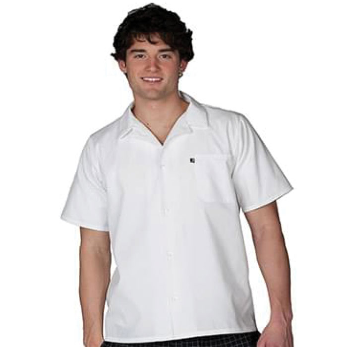 Edwards - 1303 - Cook Shirt with Button Closure