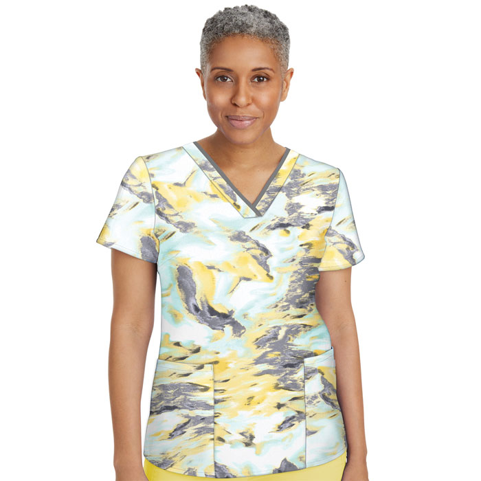 Liquid Light - Amanda Scrub Top - 2266-LIL - Healing Hands Premier Label