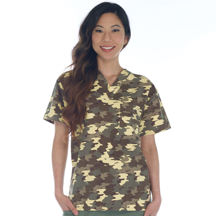 Scrubfinity - 3115-3013M - Unisex Scrub Top - INCOGNITO