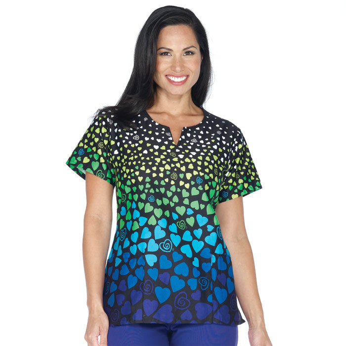 Trust Your Journey - 5848-3594 - Shaped Jewel Neck Top - Hope