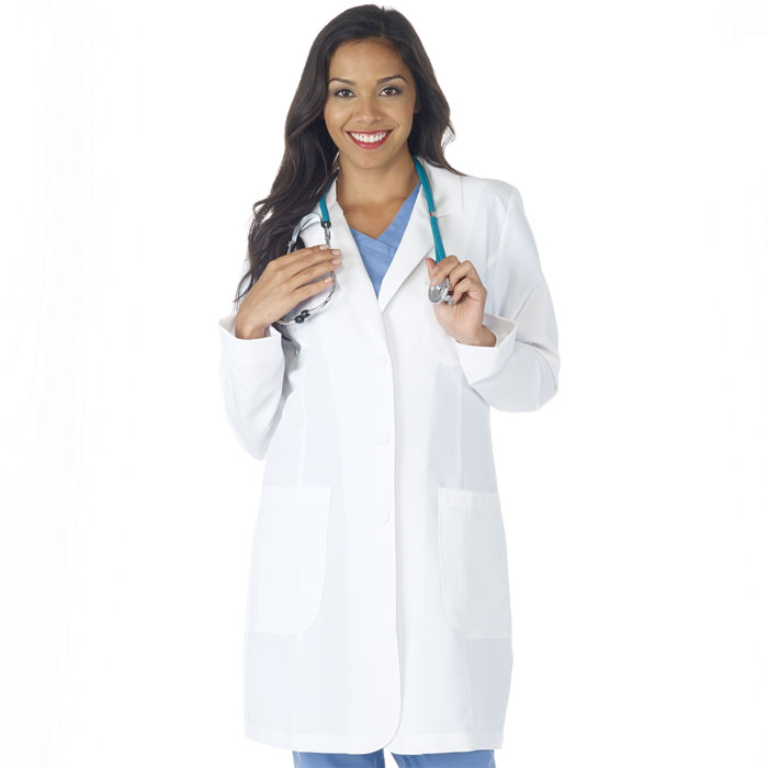 Meta Pro - 885 - Ladies Tri-Blend Stretch Labcoat - 35