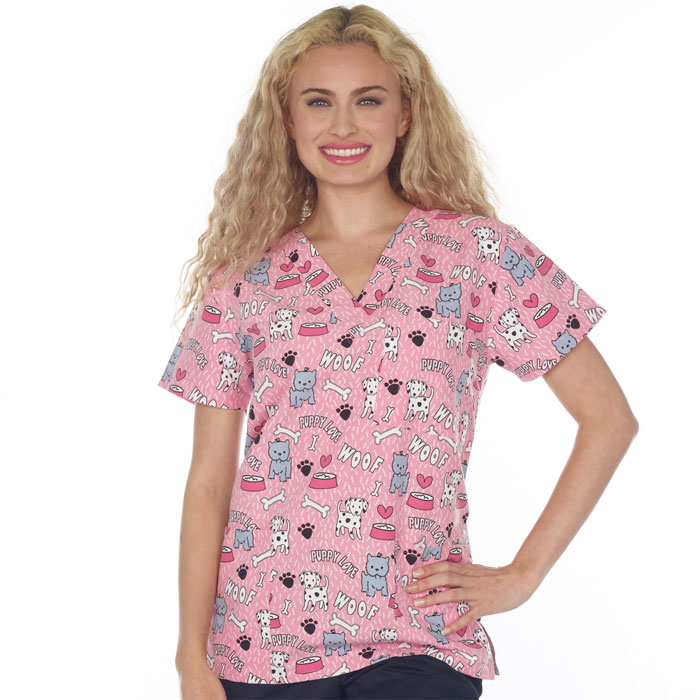 9904-3076M-Ladies-3-Pocket-V-Neck-Top-WUV-YOU