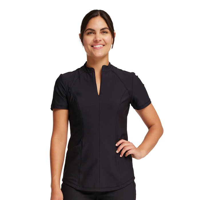 CK707-Cherokee-Form-Partial-Zip-Front-Top