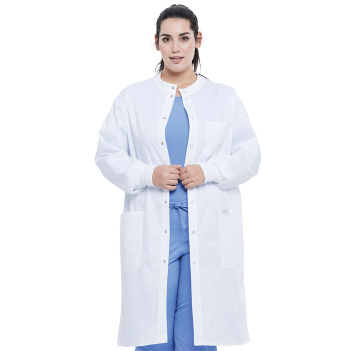 Genuine-Dickies-Industrial-Strength-GD360-Unisex-43in-Snap-Front-Lab-Coat