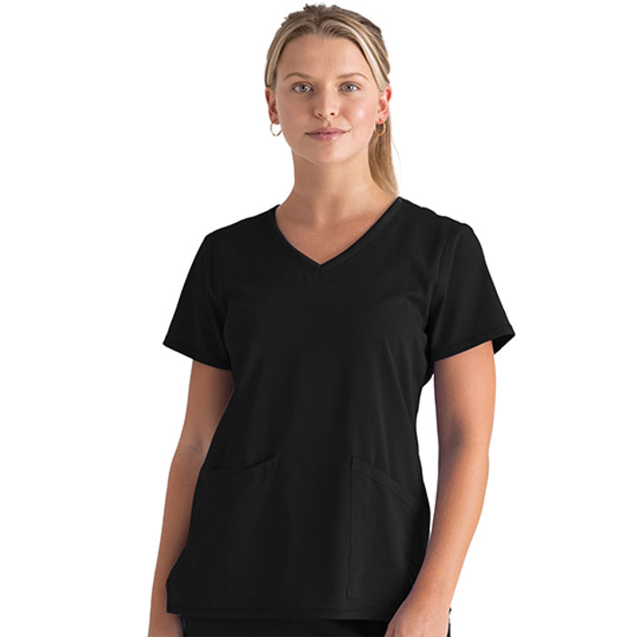 Greys-Anatomy-GRST045-Womens-Serena-V-Neck-Scrub-Top