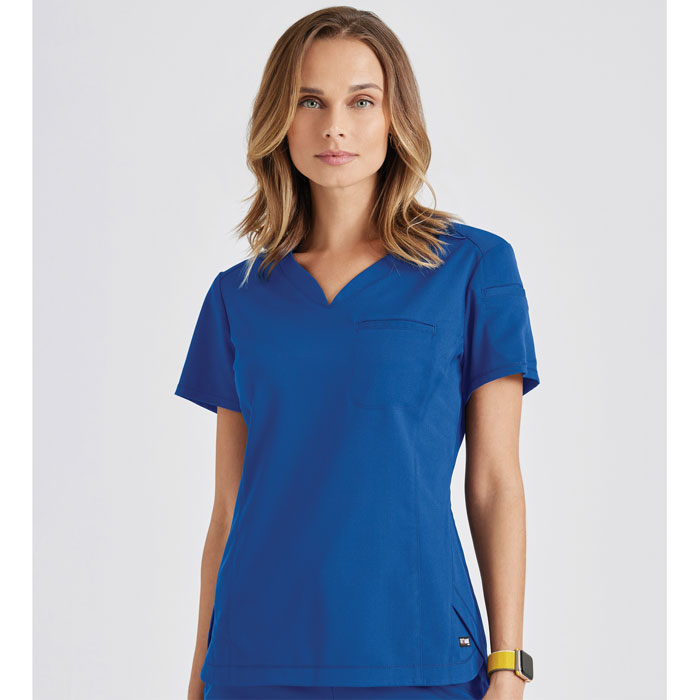 Greys-Anatomy-GRST136-Womens-Capri-Tuck-In-Top