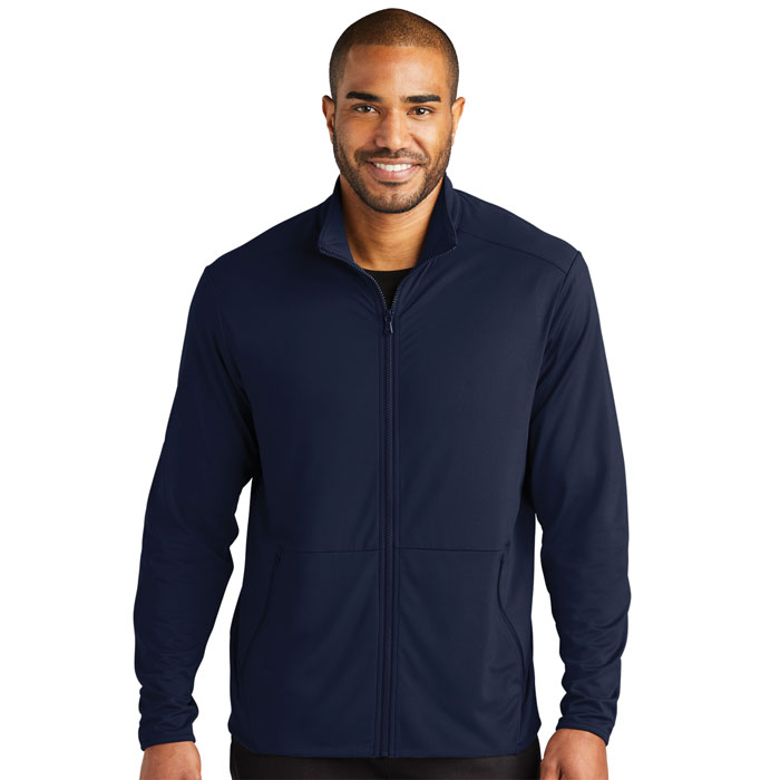 Port-Authority-K595-Mens-Accord-Stretch-Fleece-Full-Zip