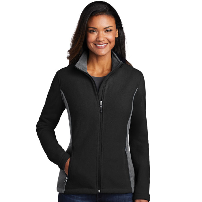 Port-Authority-L216-Ladies-Colorblock-Value-Fleece-Jacket